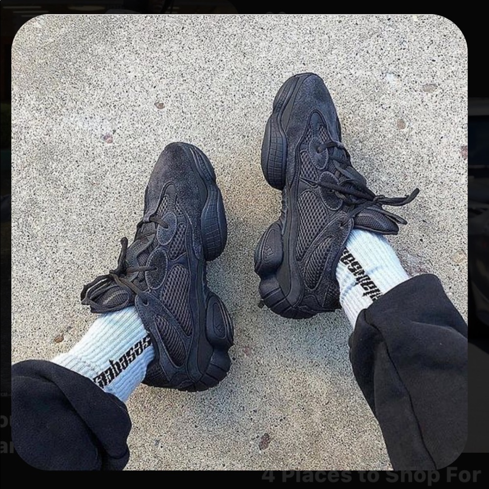 Yeezy 500 utility black